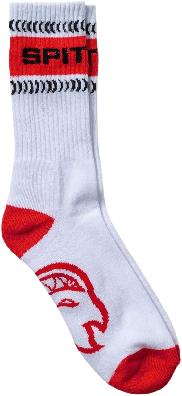 Spitfire Wheels Socks Classic 87 Bighead 3-Pack White/Red/Black