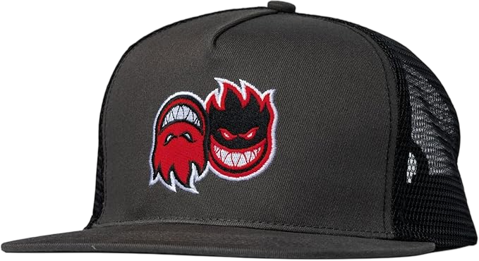 Spitfire Wheels Hat Eternal Fill Snapback Charcoal/Black Grey