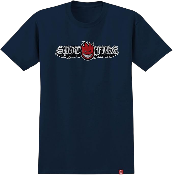 Wheels Shirt Navy/Red/Black/White