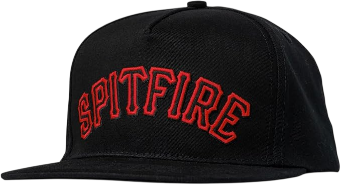 Spitfire Wheels Hat Black/Red Black